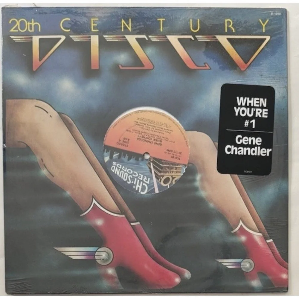 GENE CHANDLER WHEN YOU'RE #1 12" OG '79 20TH CENTURY FOX TCD-81 DISCO EX SHRINK! - Picture 2 of 5